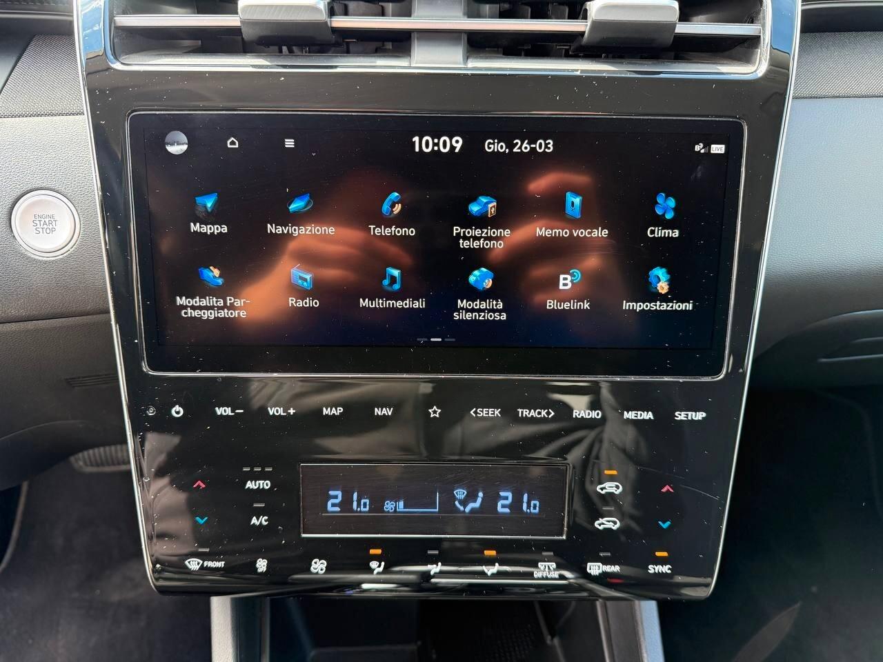 Hyundai Tucson 1.6 CRDI 48V DCT XLine -Garanzia ufficiale Hyundai-