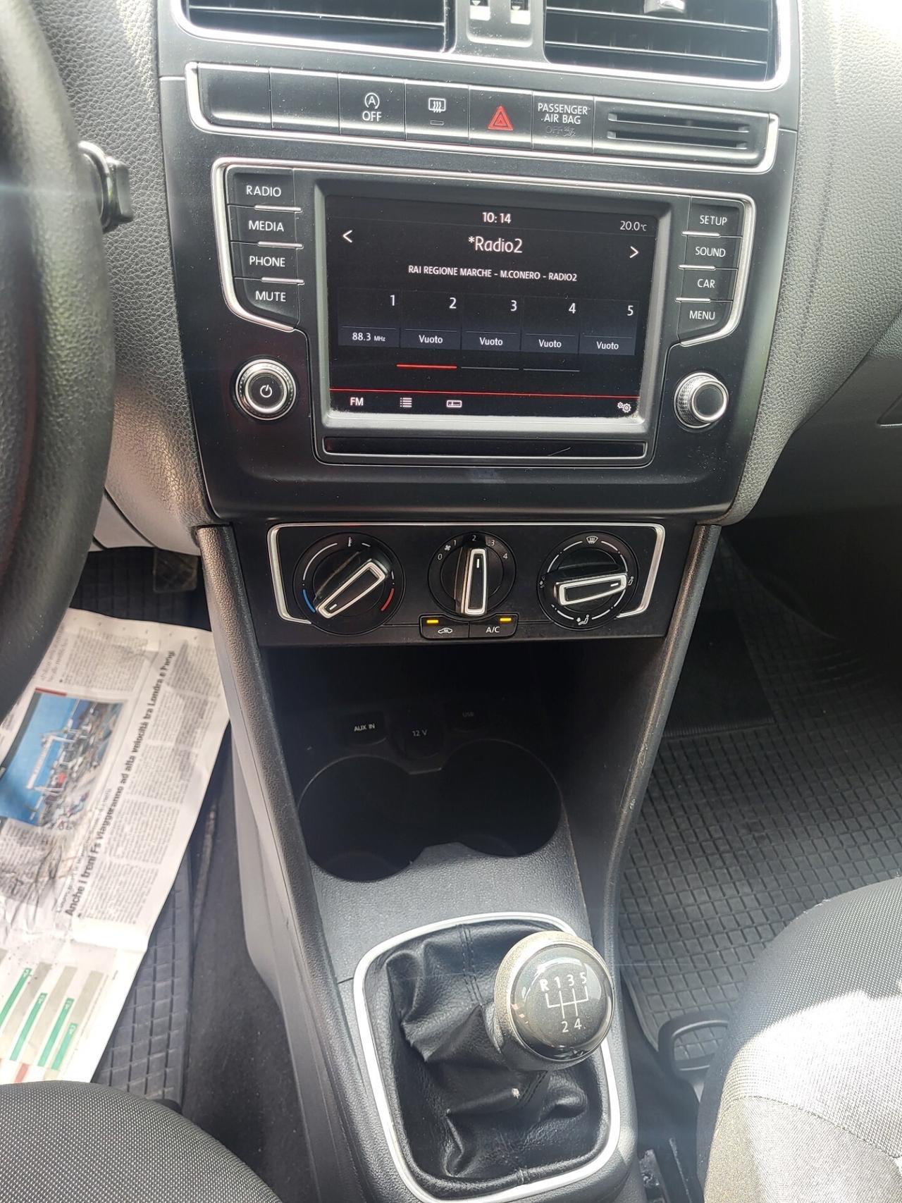 VOLKSWAGEN POLO 1,4 TDI-UNICO PROP-EURO 6-3 REVISI
