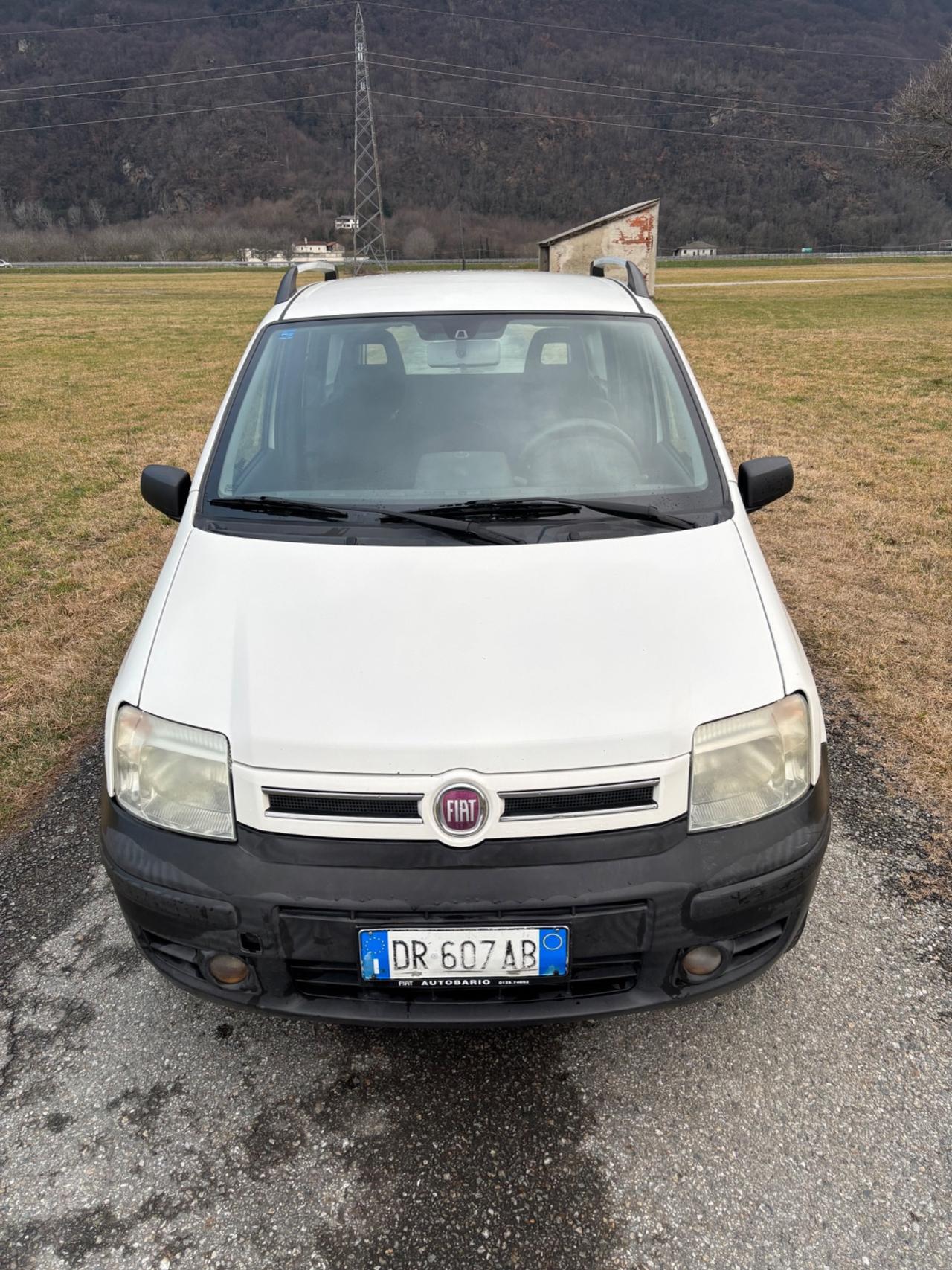 Fiat Panda 1.3 MJT 4x4 turbodiesel meccanica perfetta catena distribuzione sostituita da poco
