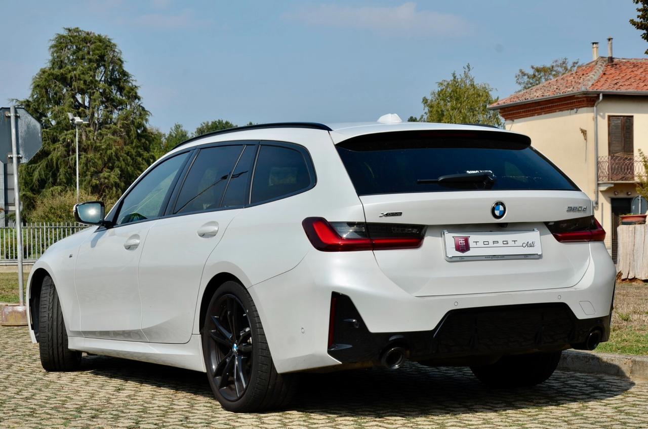 BMW 320d TOURING MILD HYBRID 48V XDRIVE MSPORT 190cv AUTO, IVA ESPOSTA, GARANZIA BMW 7/2027, PACK SERVICE 7/28, FULL LED, RETRO 360°, PERMUTE
