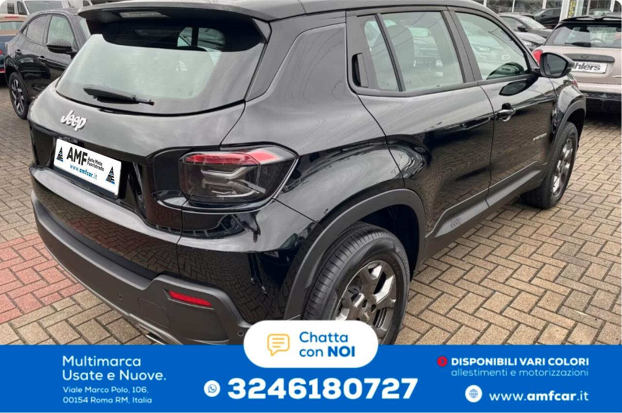 Jeep Avenger Longitude + AUTOMATICA + SEDILI RISCALDATI + CARPLAY +