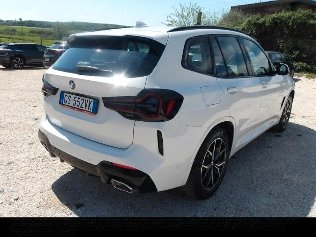 BMW X3 18D 150CV STEPTRONIC 48V S-DRIVE MSPORT ( FARI LED - BMW DIGITAL COCKPIT - PELLE - CLIMA TRIZONA - NAVI - MIRROR - PARK ASSISTANT - CERCHI 18 )