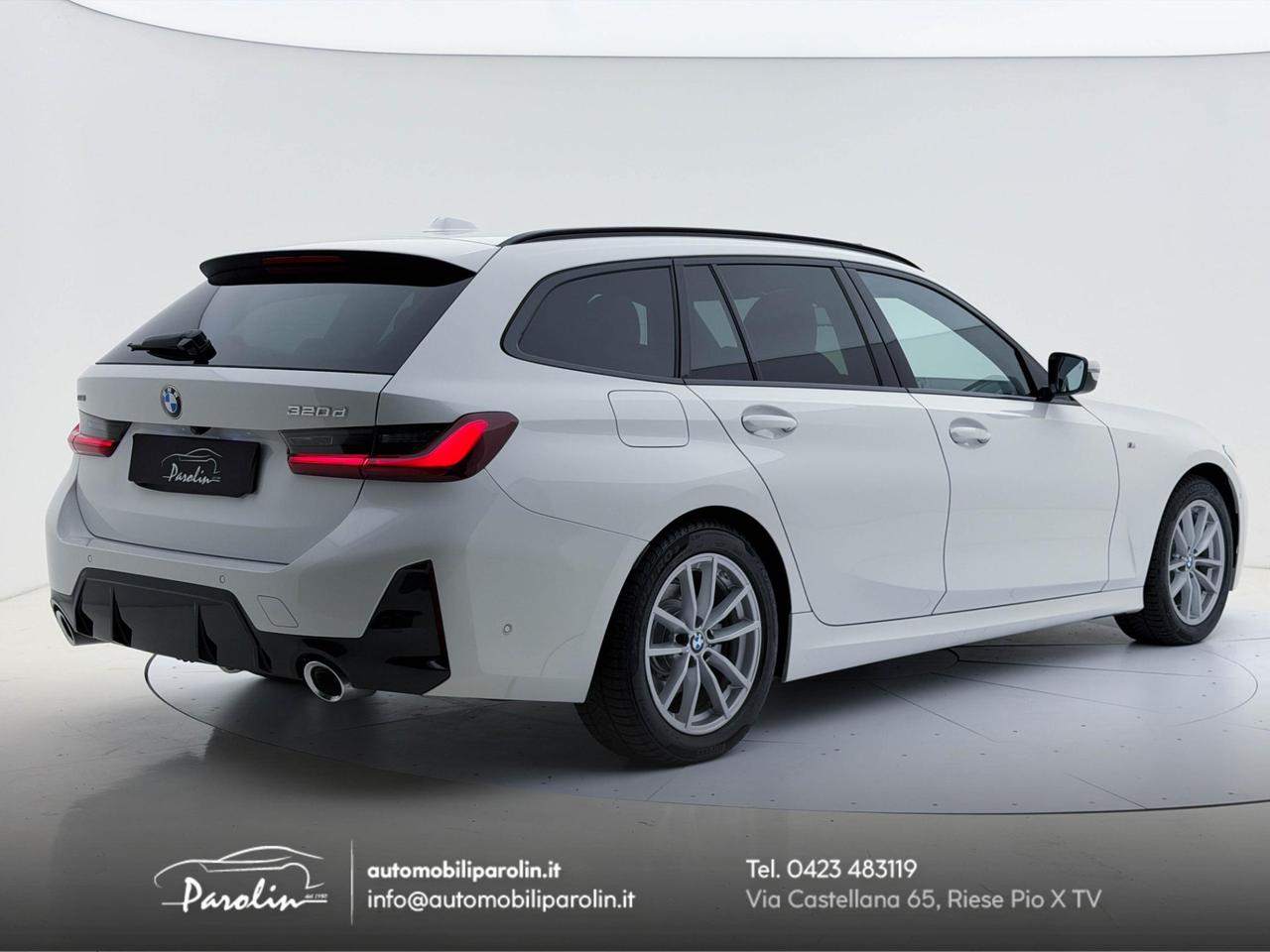 BMW 320 d Touring mhev 48V xdrive MSport Tetto-Gancio-Pelle-Winter-360°