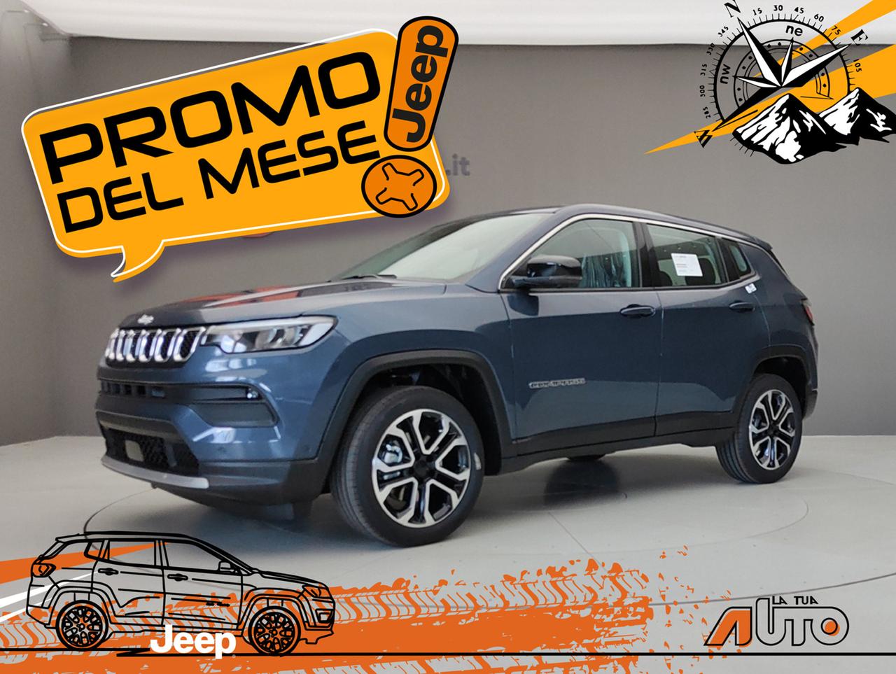 JEEP Compass II 2021 1.5 T4 130CV MHEV ALTITUDE DCT