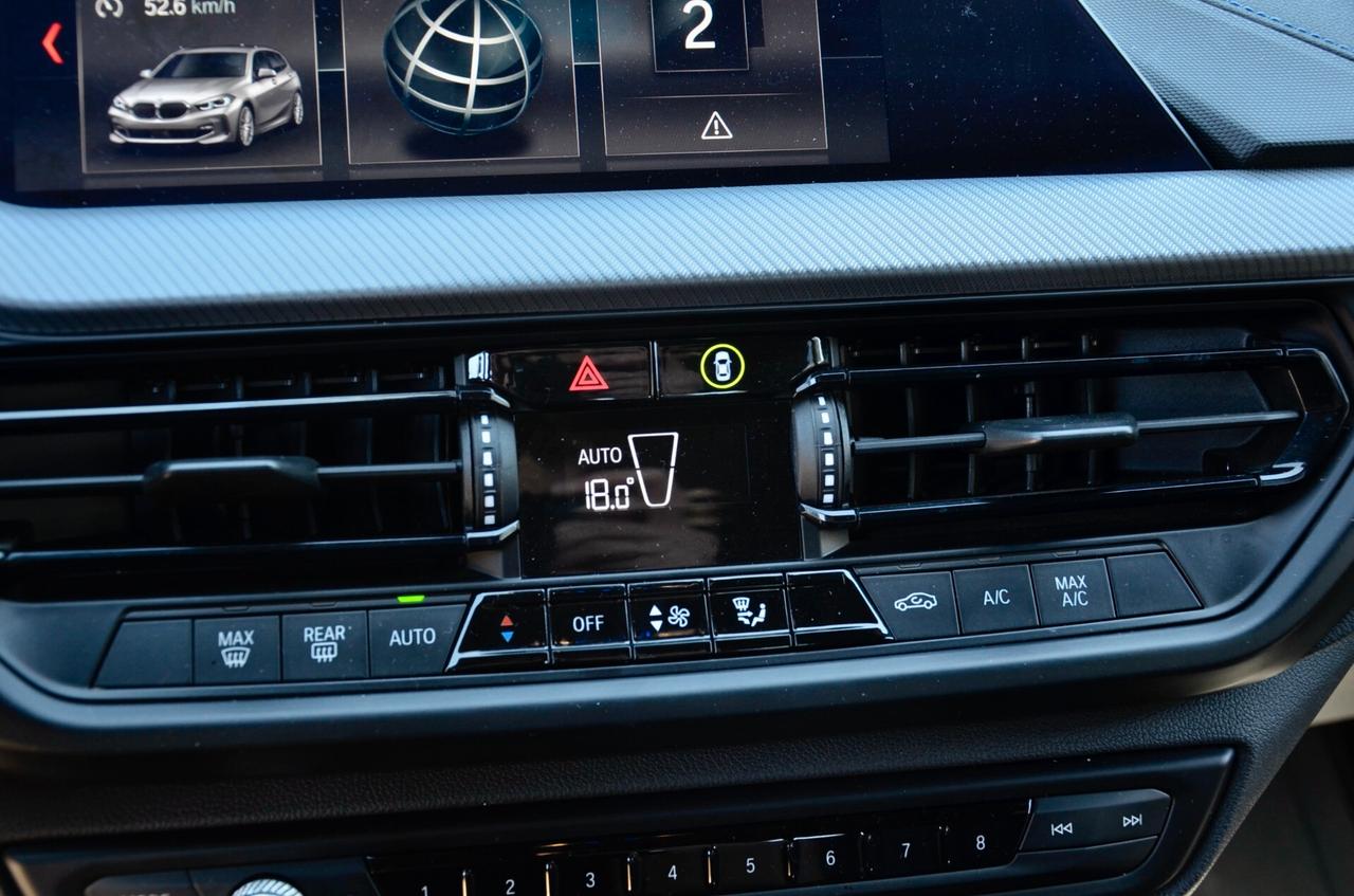 BMW 116d MSPORT 116cv AUTO, SERVICE BMW, UFF ITALIANA, EURO 6D, NAVI, APPLE ANDROID, PERMUTE