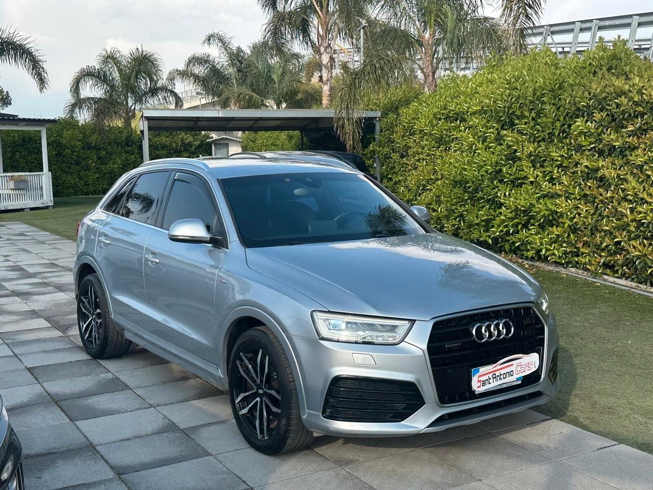 Audi Q3 2.0 TDI 150 CV quattro STRONIC S-LINE INT-ESTERNO 2015 FARI matrix LED-INT PELLE