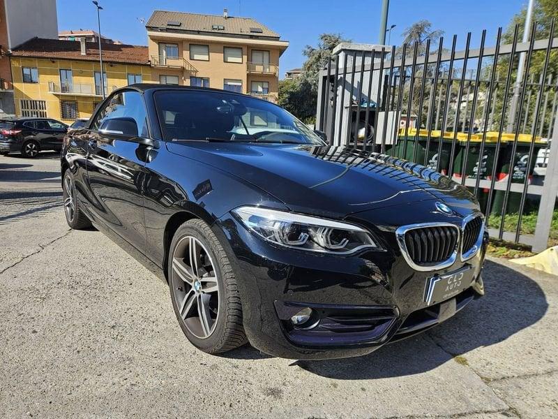 BMW Serie 2 220d Cabrio Luxury auto my18