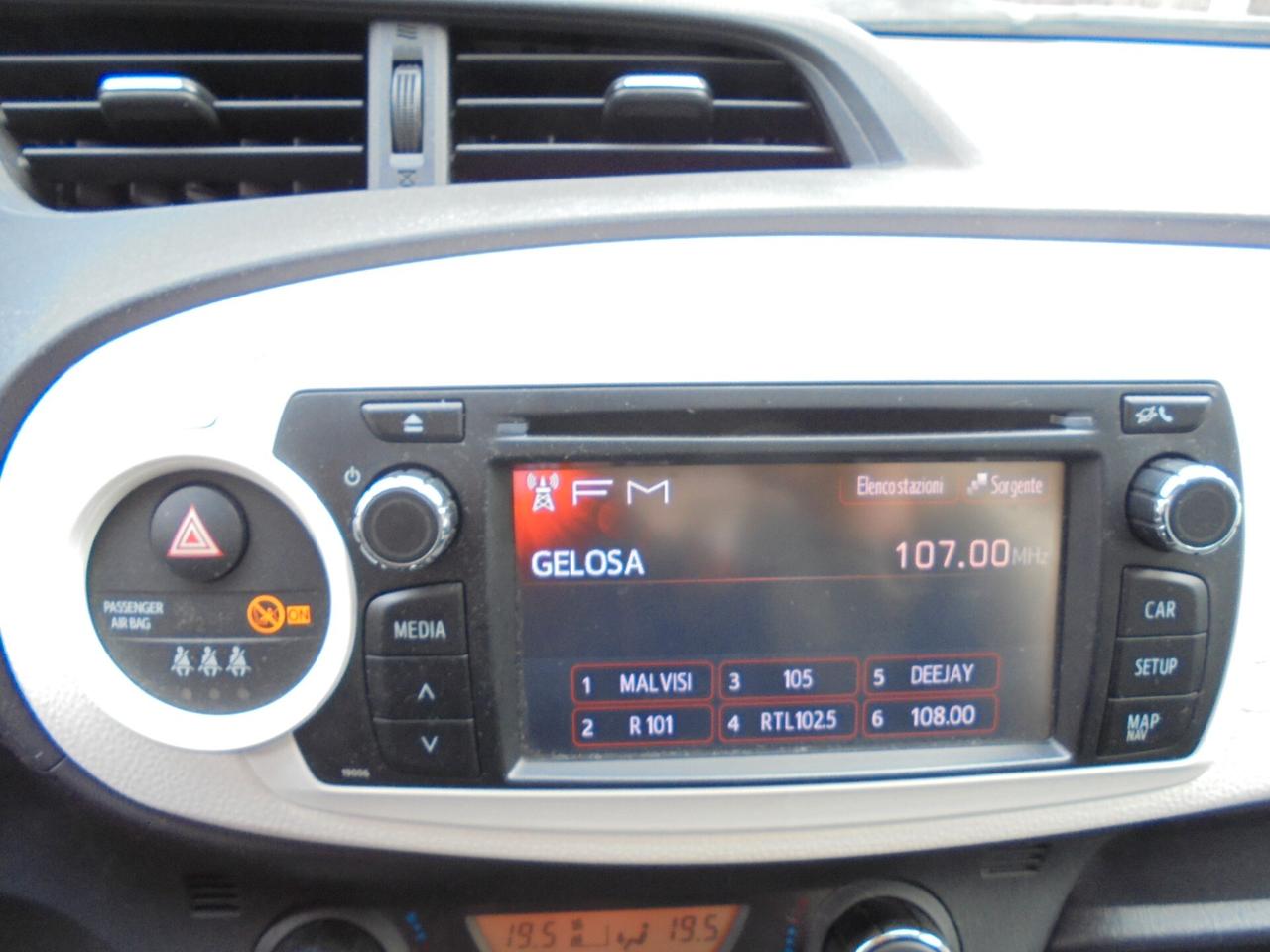 TOYOTA YARIS 1.4 D-4D 5P LOUNGE – UNIPROPRIETARIO-