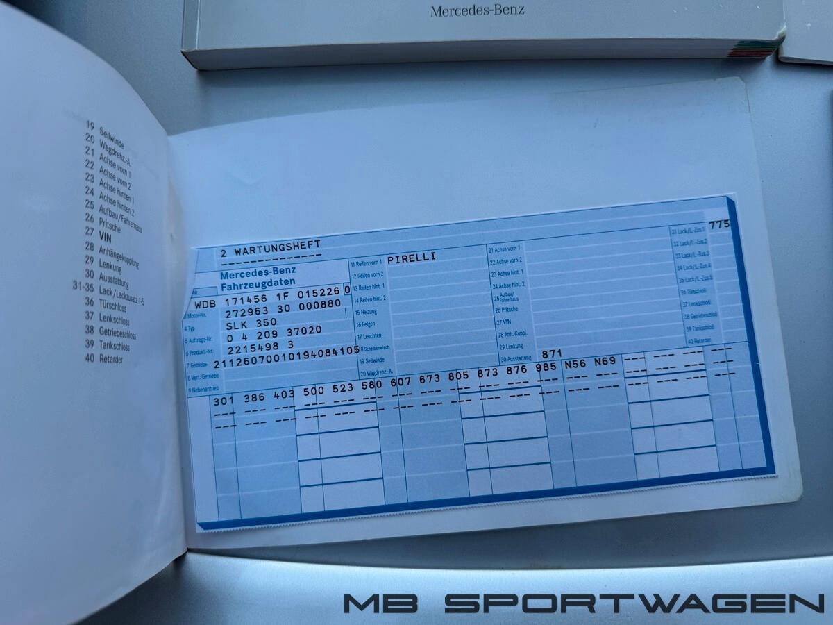 MERCEDES SLK 350 V6 MANUALE *AIRSCARF * GARANZIA