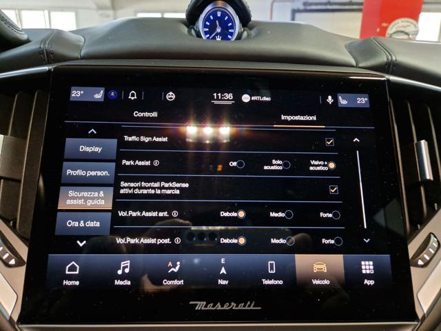 MASERATI Ghibli 3000 V6 CV.350 GRANLUSSO KM.36.700+TETTO+20'+UNIPR