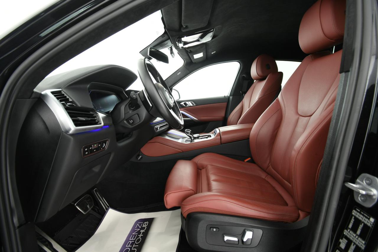 BMW X6 xdrive30d mhev 48V Msport auto CAMERA 360+ACC+PELLE+C21"