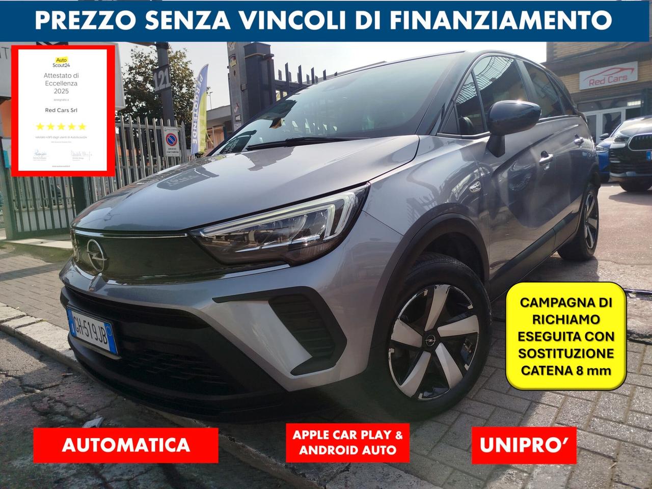 OPEL CROSSLAND X AUTOMATICA *PREZZO VERO* UNIPRO'