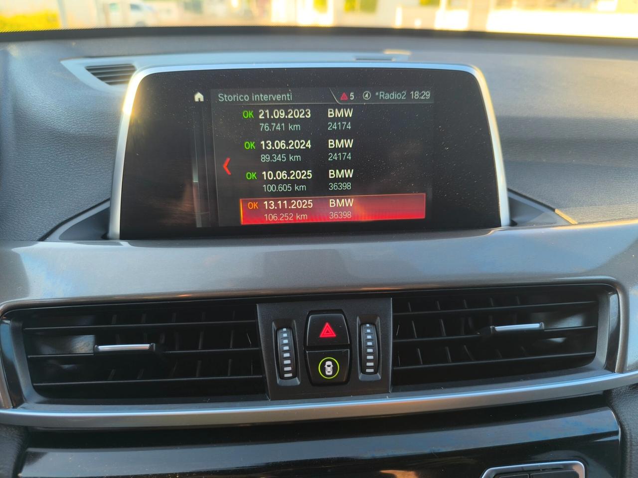 BMW SDRIVE XLINE 2.0 DIESEL 150cv.LED/NAV/TETTO TAGLIANDI BMW