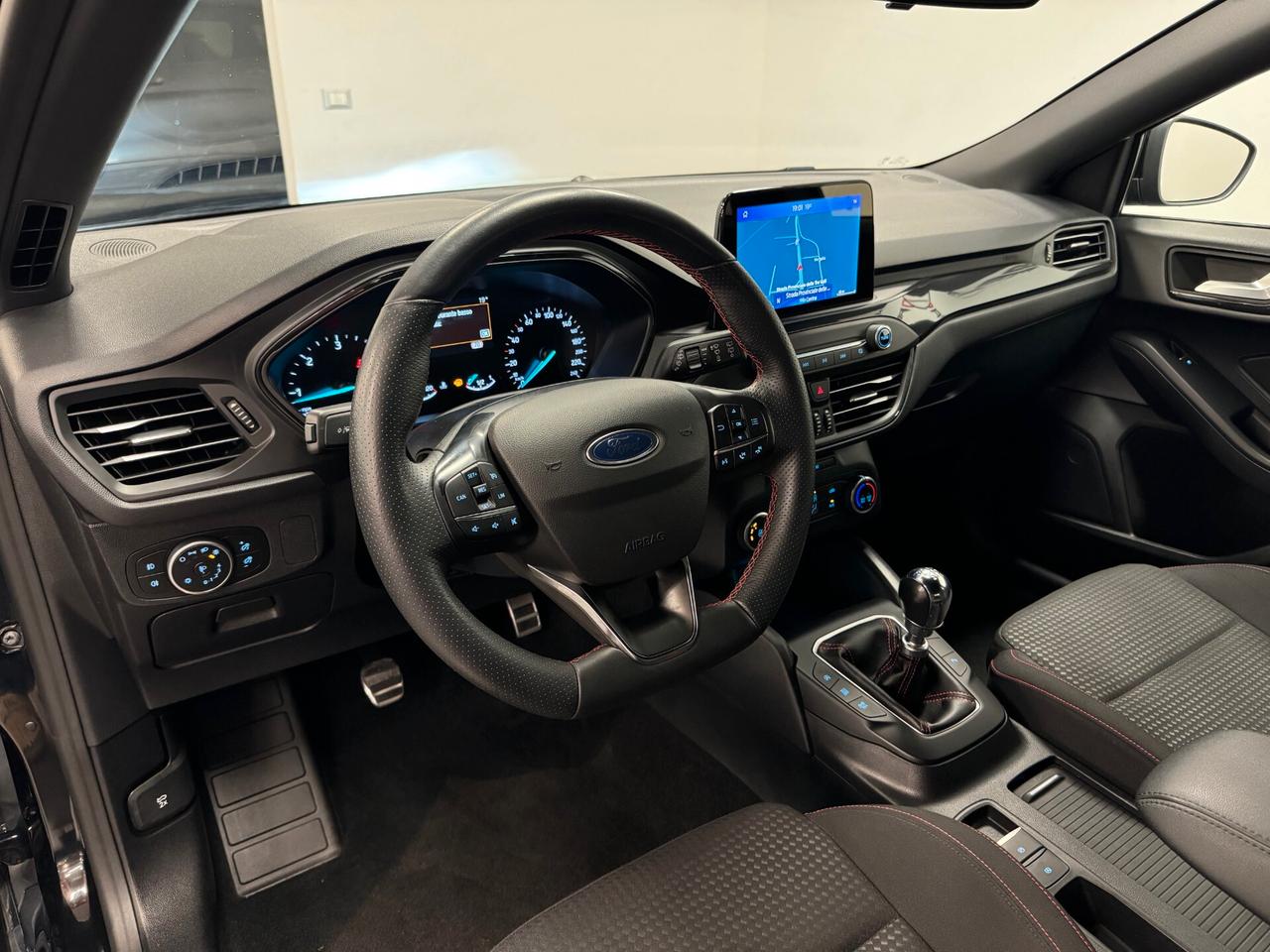 Ford Focus 1.5 EcoBlue 120 CV 5p. ST-Line BLACK PACK FARI LED 88.000 KM UNIPROP.