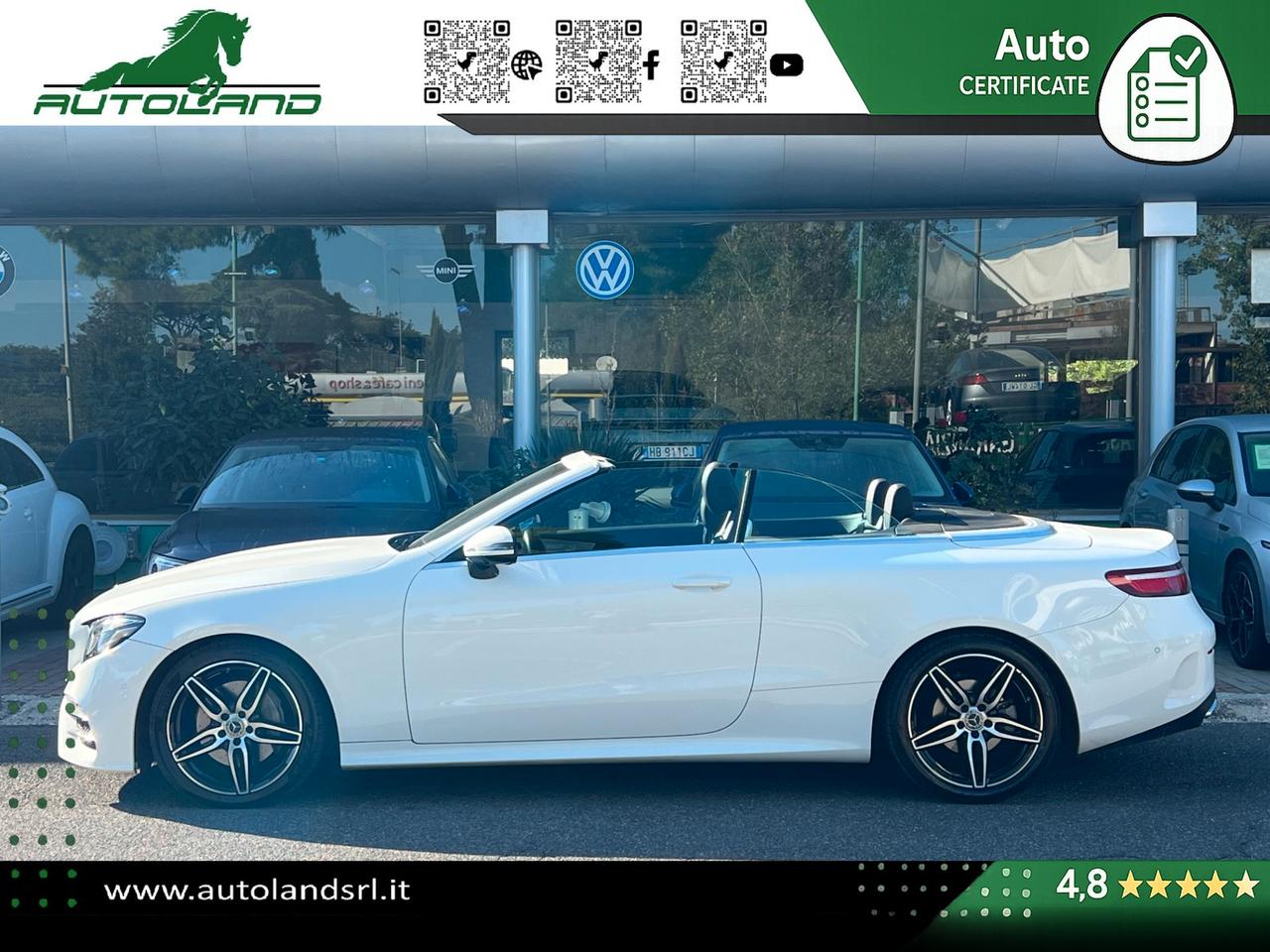 Mercedes E 220 Premium Plus 9G-Tronic Plus Cabrio