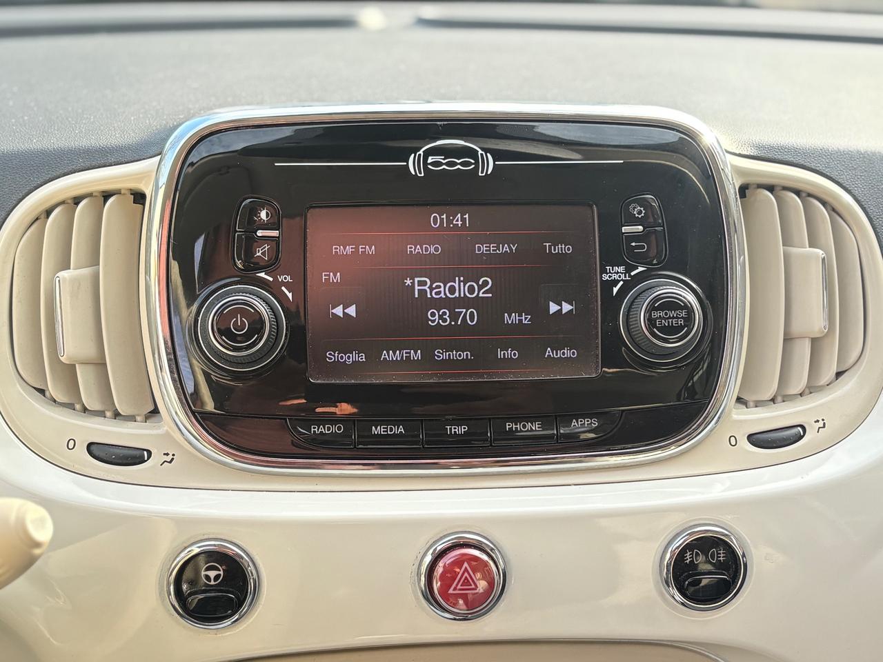 Fiat 500 1.2 Lounge 2015 NEOPATENTATI 71.000 KM EURO6