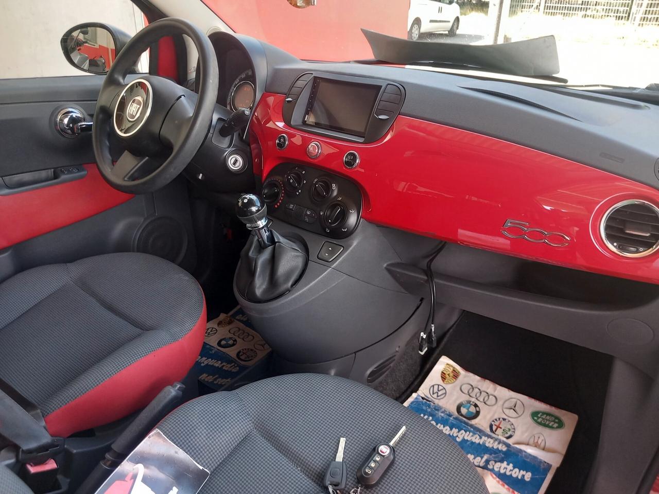 Fiat 500 1.2 EasyPower Pop GPL imp. rinnovato 2035 navigatore GOMME NUOVE PERFETTA