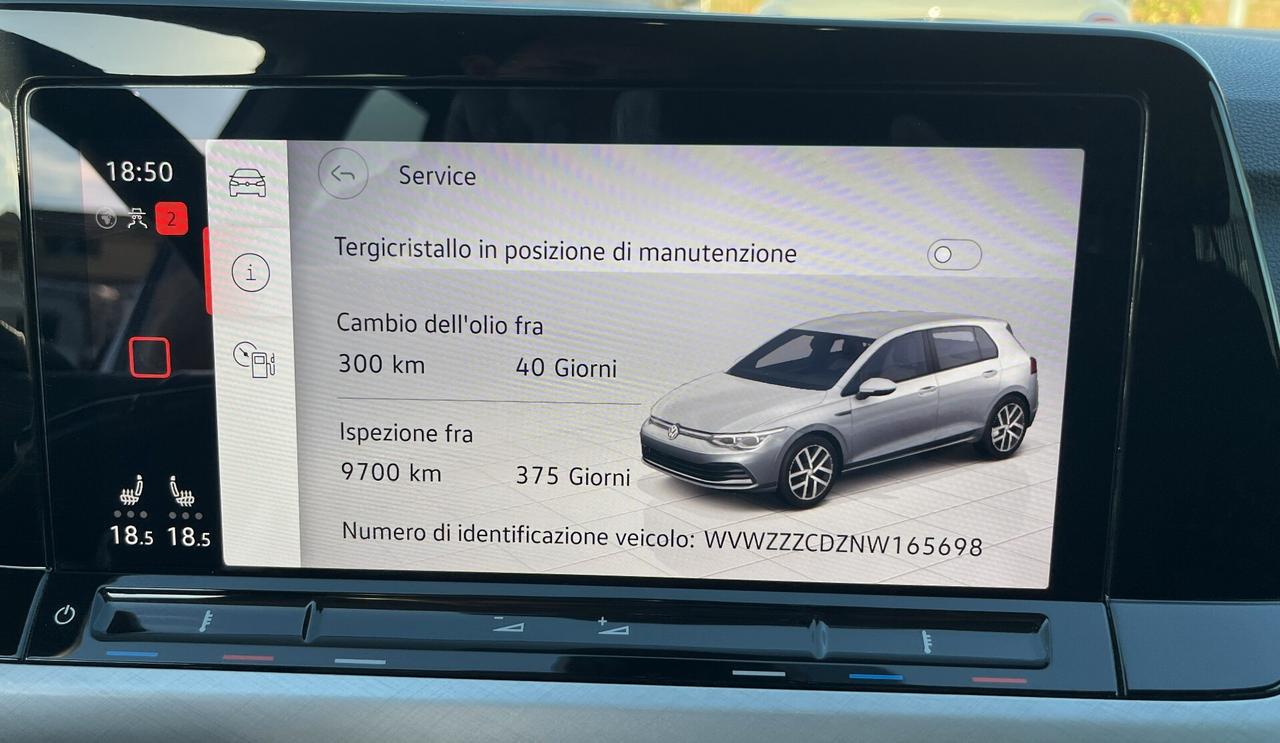 Volkswagen Golf 1.5 eTSI 150 CV EVO ACT DSG LIFE