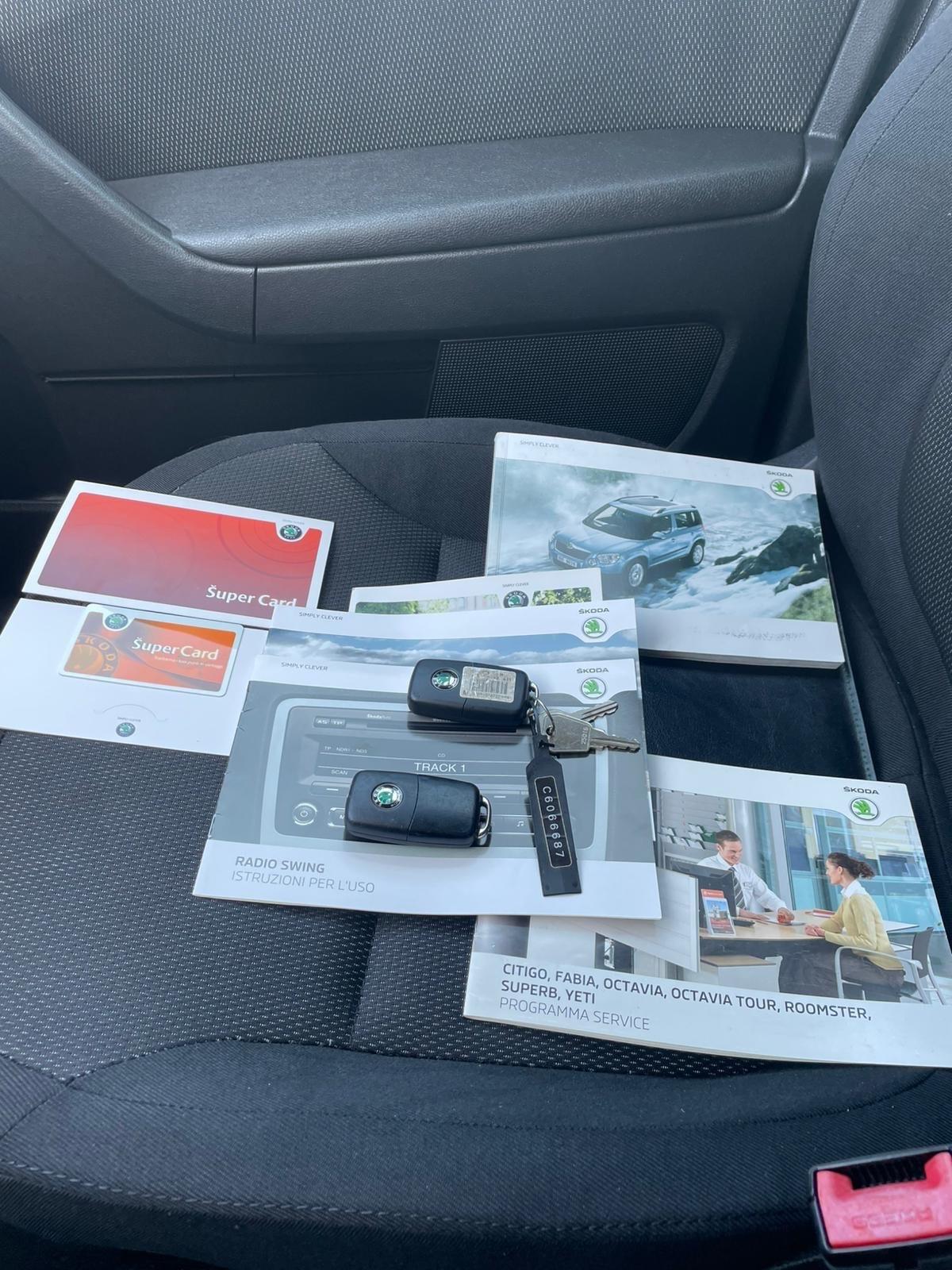 Skoda Yeti 1.2 TSI GANCIO TRAINO UNI.PRO 12 MESI GARANZIA