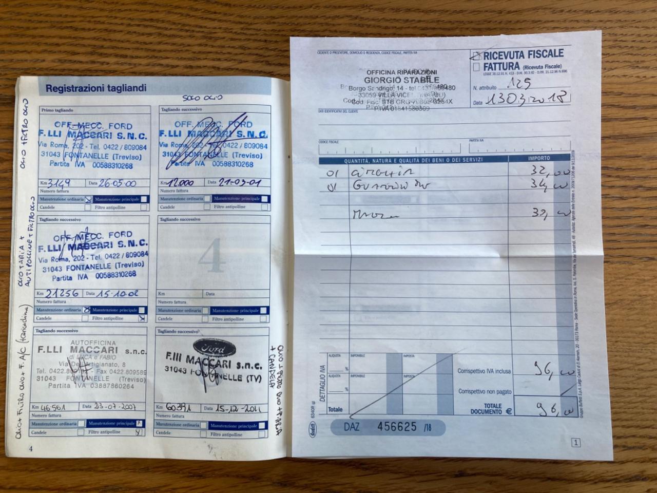 FORD FOCUS 5 PORTE (KM 132.305) DA VETRINA