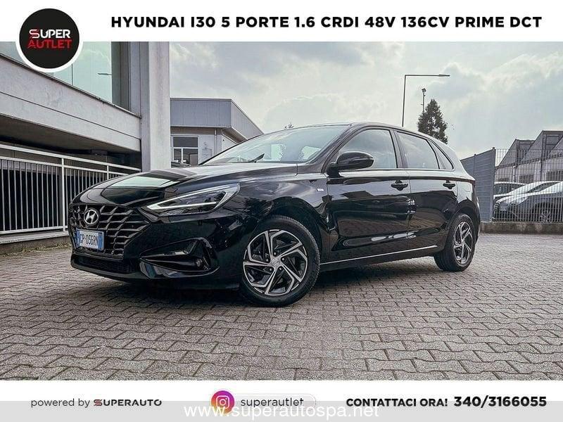 Hyundai i30 5 Porte 1.6 CRDi 48V 136cv Prime DCT