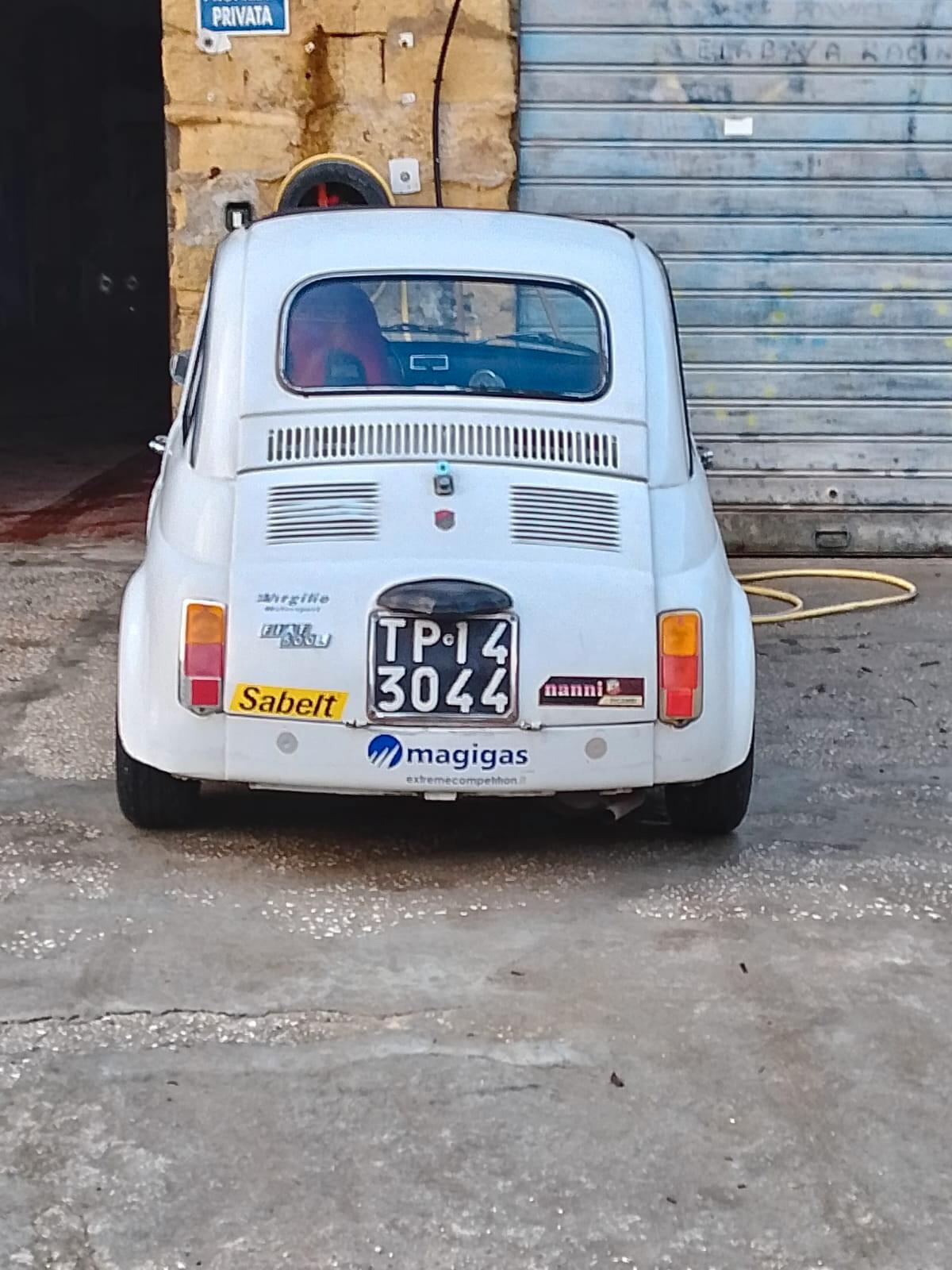 Fiat 500 PREPARAZIONE STRADALE-ASSETTO COMPLETO CORSA, COMPRESO FRENI MAGGIORATI-