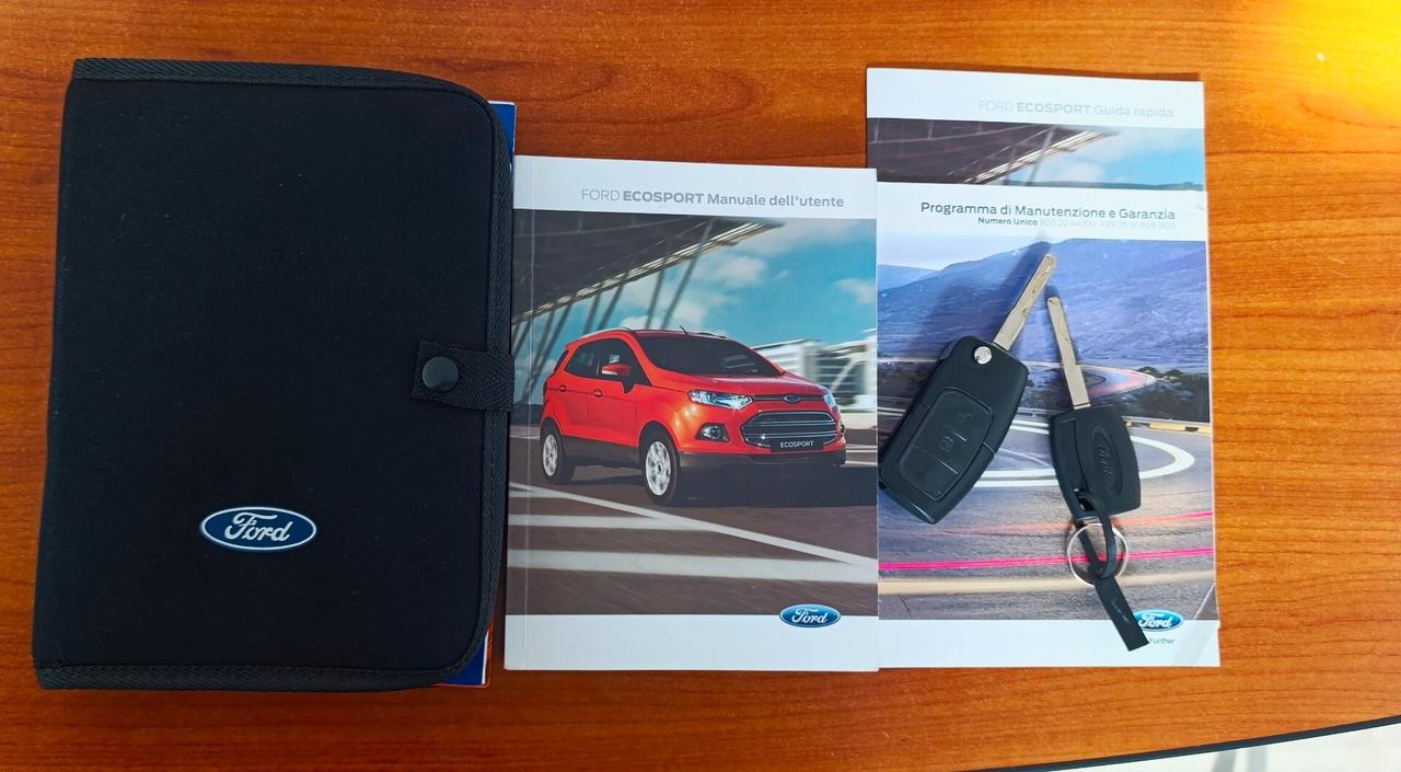 Ford EcoSport 1.5 TDCi 95 CV Plus - Uniproprietario - OK Neopatentati