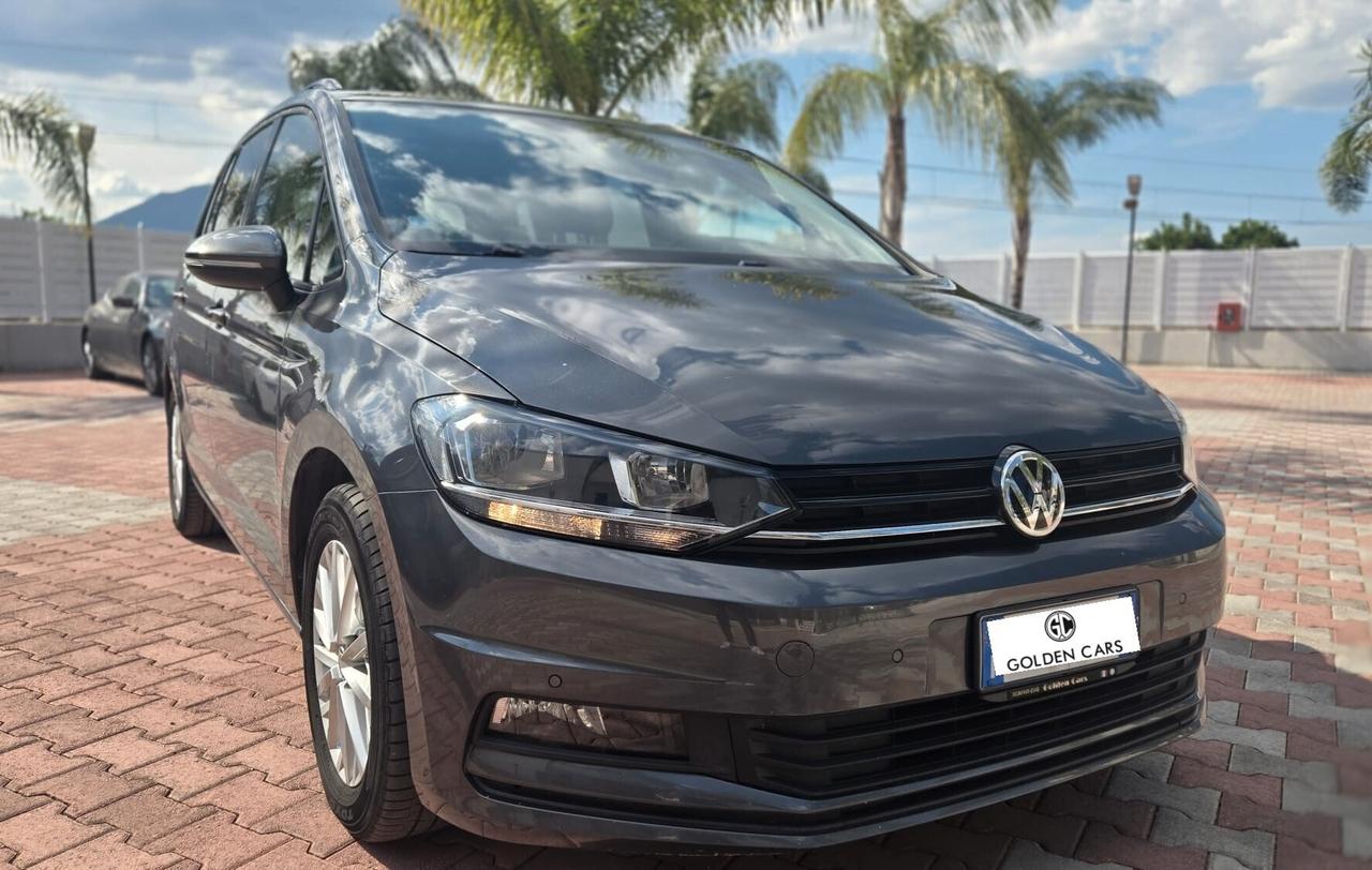 Volkswagen Touran 1.6 tdi Highline 115CV dsg 7p Uff Italy Navi Clima