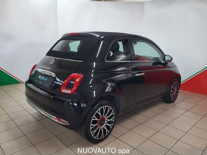 FIAT 500C 1.0 Hybrid Red