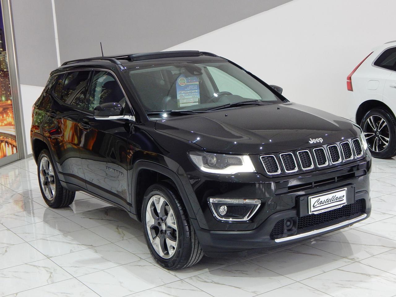 Jeep Compass 2.0 mjt Limited 4wd 140cv Aut TETTO-NAVI-PELLE-LED
