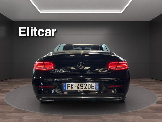 MERCEDES-BENZ C 220 d 4Matic Auto Cabrio Sport