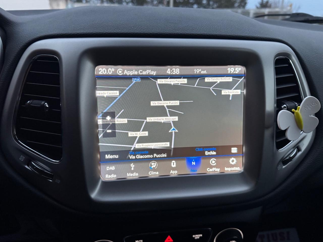 Jeep Compass 1.6 Multijet Night Eagle navi retroc