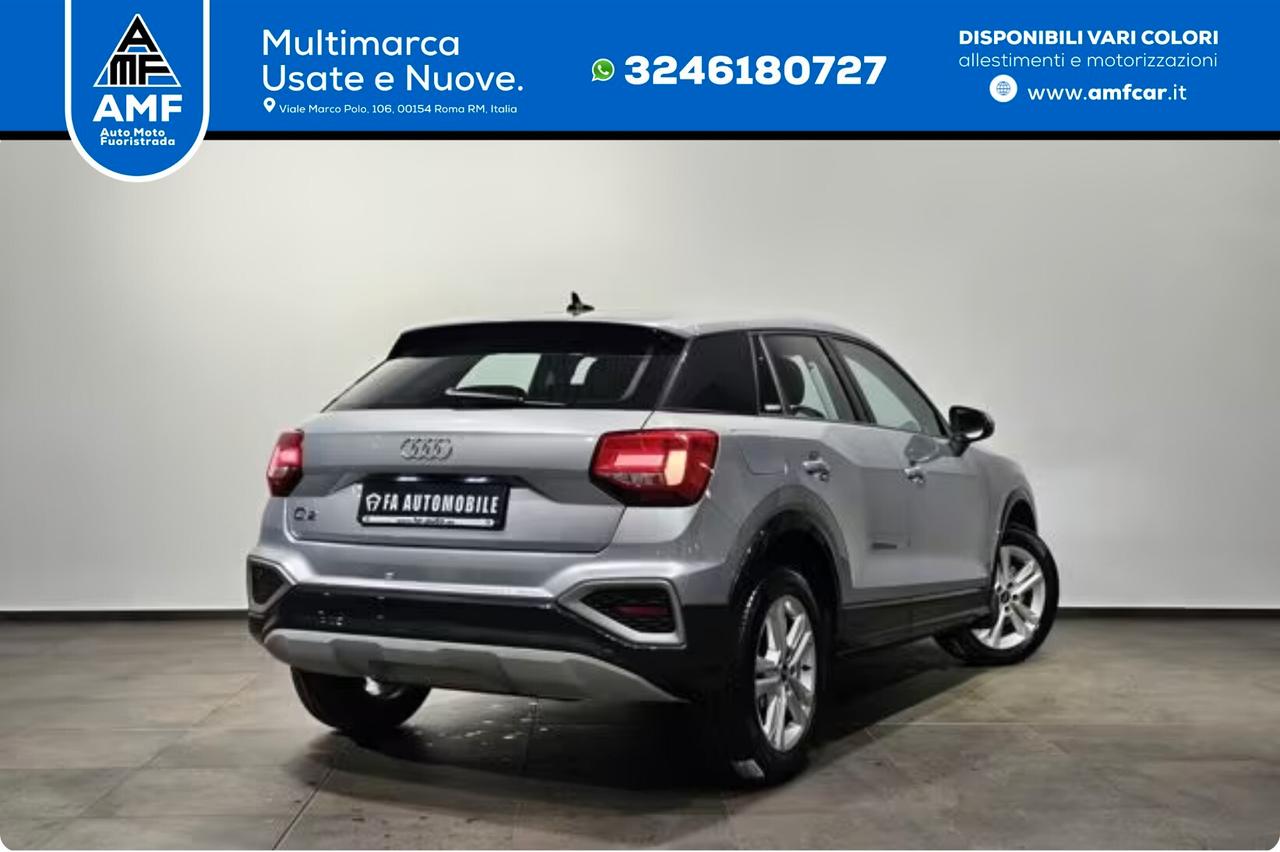 Audi Q2 35 TFSI Telecamera virtuale Riscaldatore ausiliario Sedili sportivi