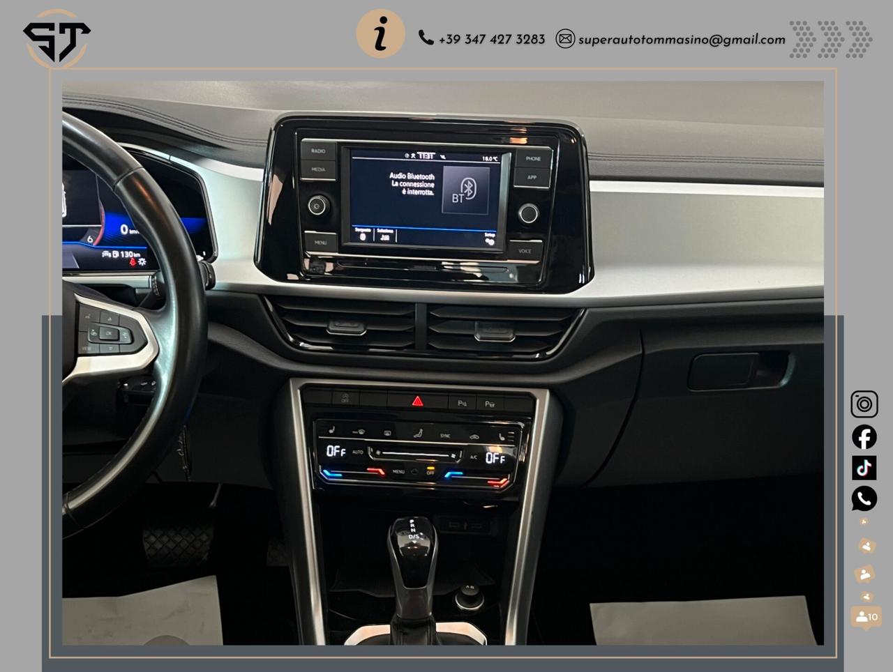 Volkswagen T-Roc 2.0 TDI SCR 150 CV DSG Style