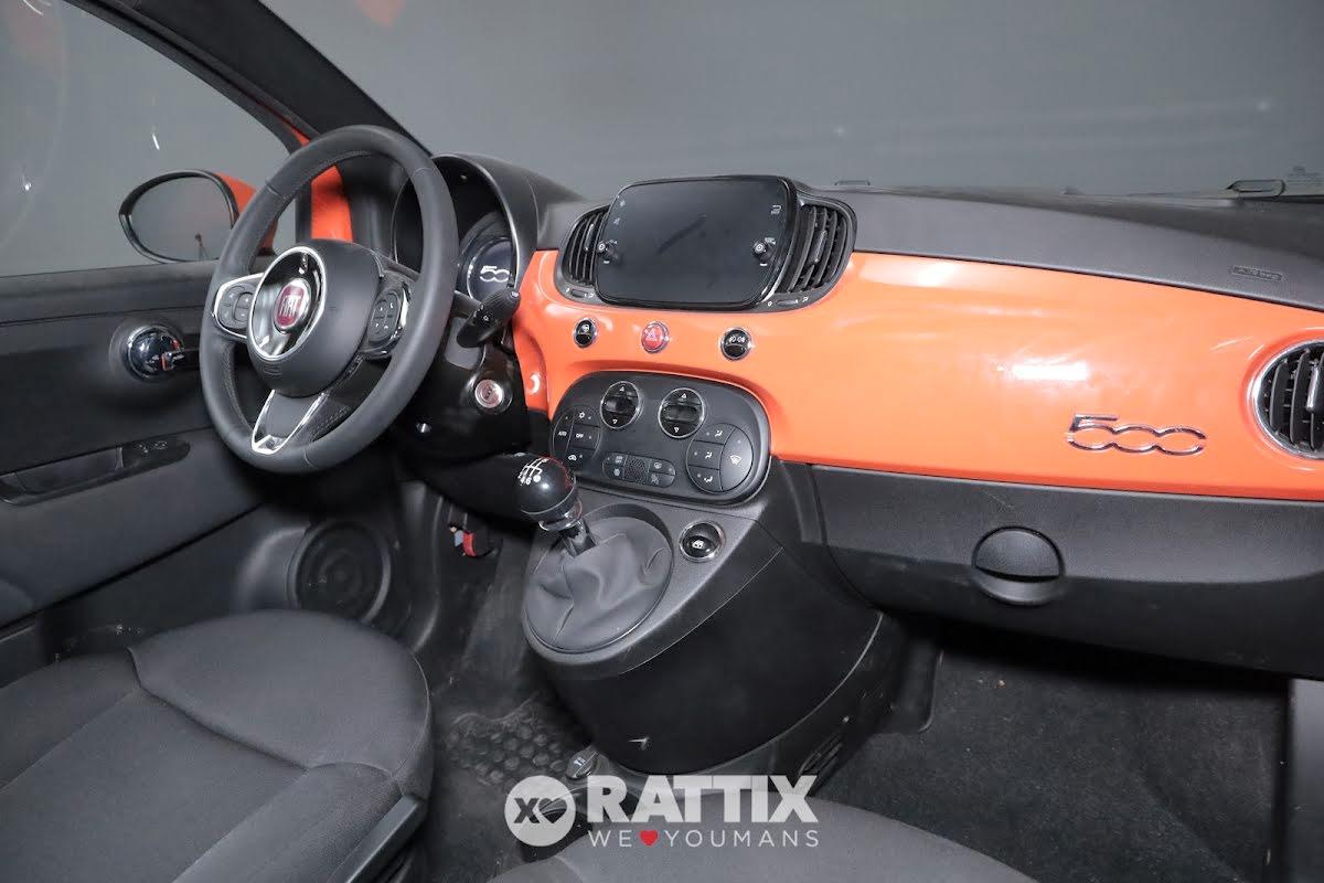 Fiat 500 1.0 Hybrid 70CV Dolcevita + tetto panoramico