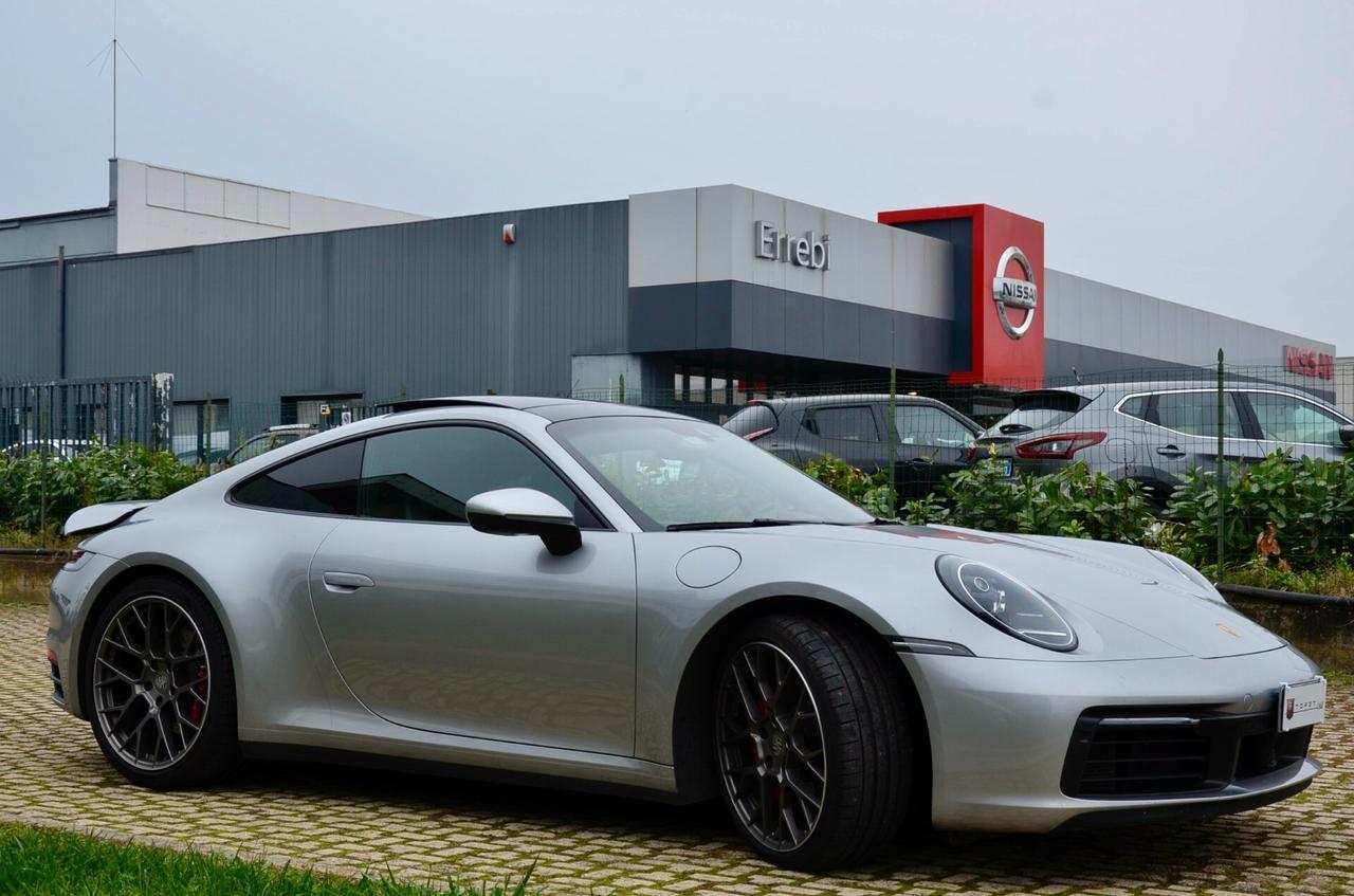 Porsche 911 992 3.0 PDK 450cv Carrera 4S, PORSCHE APPROVED, UFF ITALIANA, SCARICO, TETTO, EURO 6D, PERMUTE