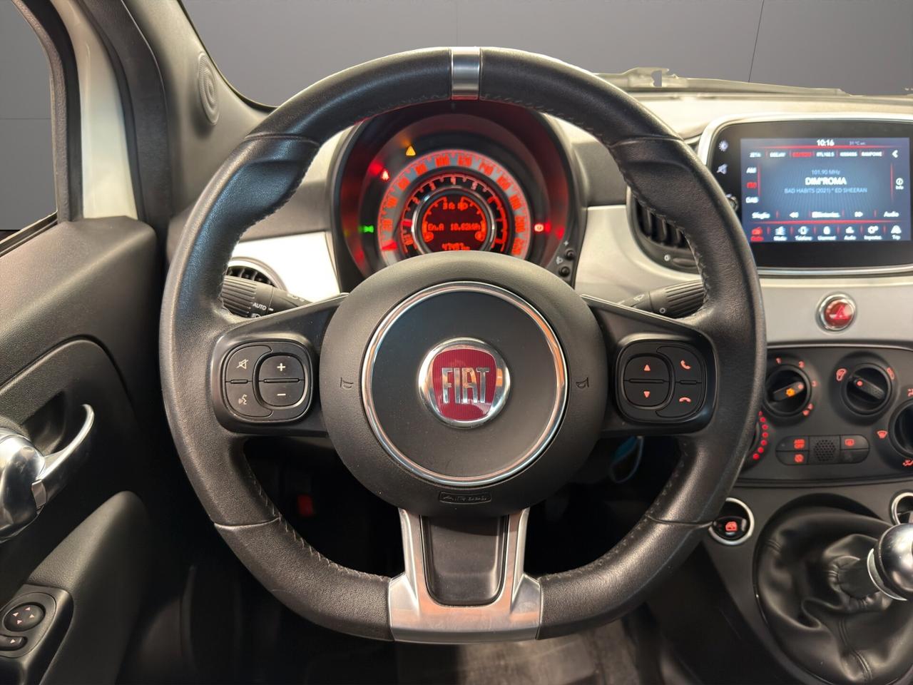 Fiat - 500 1.0 hybrid Hey Google 70cv - Unipro - Promo Finanziamento