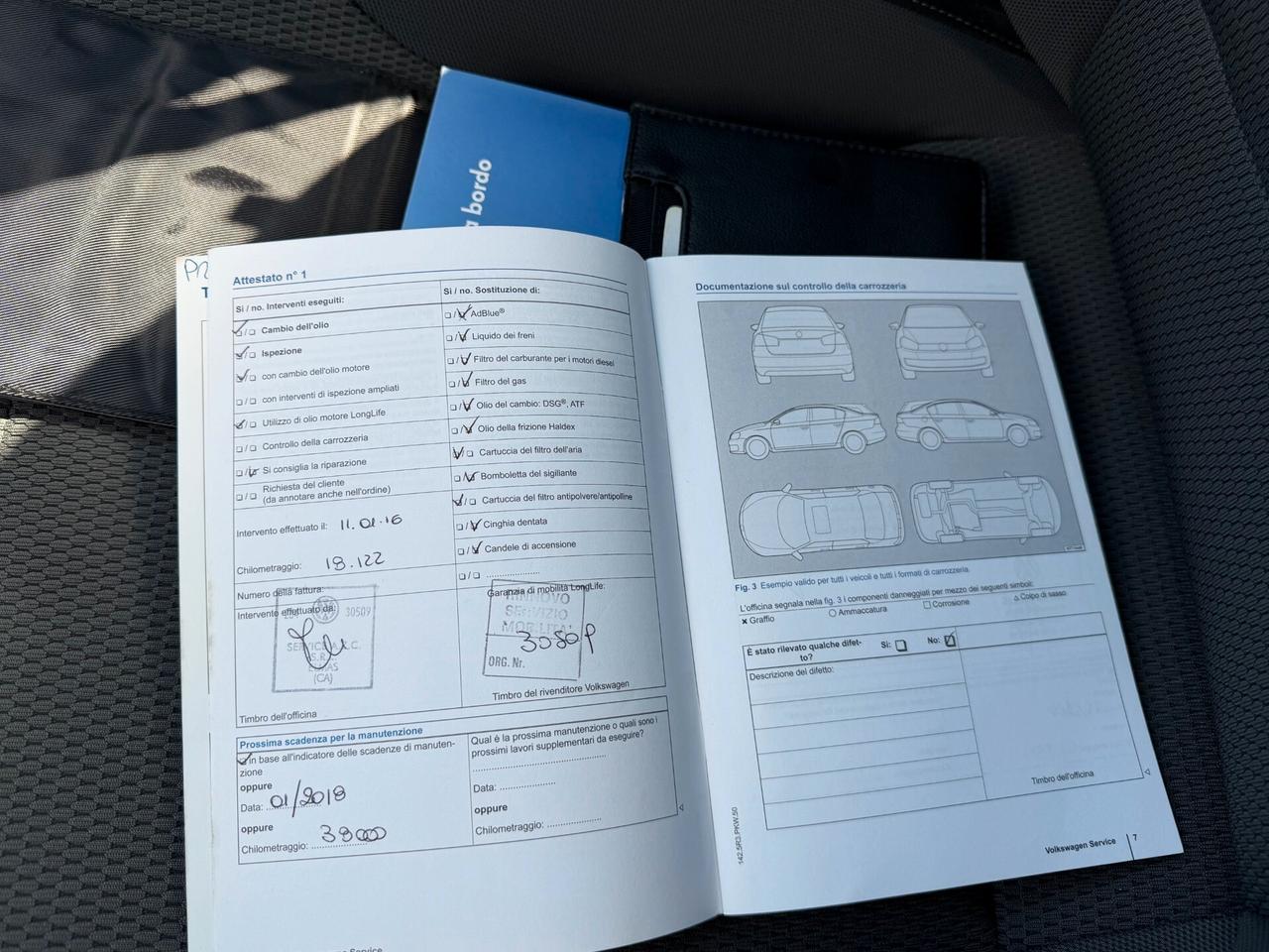 VOLKSWAGEN Golf 7 Variant 1.6 TDI UNIPRO' GARANTITA