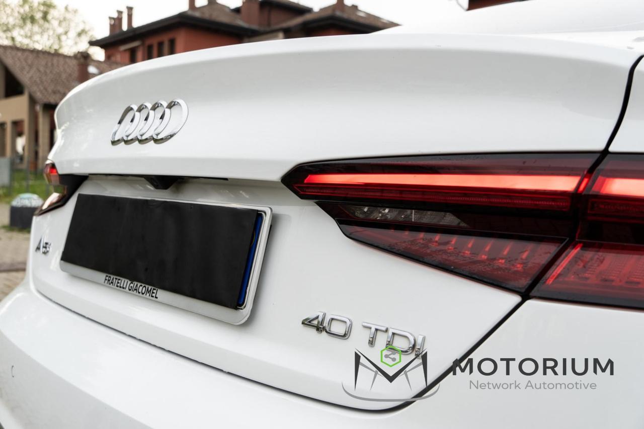 Audi A5 40 TDI 190CV S TRONIC 2019 - ALLESTIMENTO S LINE