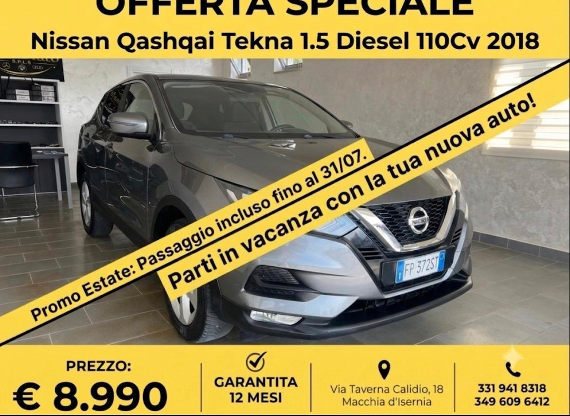 Nissan Qashqai 1.5 dCi Tekna 2018