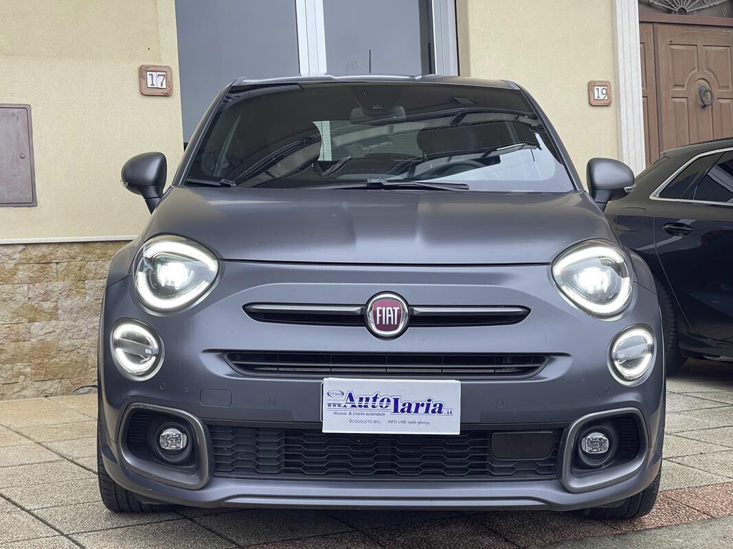 Fiat 500X 1.6 MultiJet 130 CV Sport Fari Full LED, Retrocamera, Navigatore, Cerchi 18, Grigio opaco