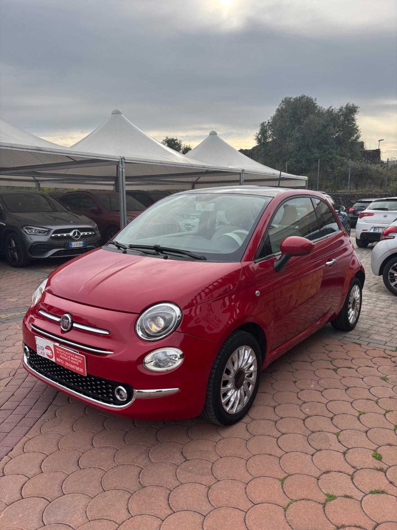 Fiat 500 1.2 Lounge automatica 2018