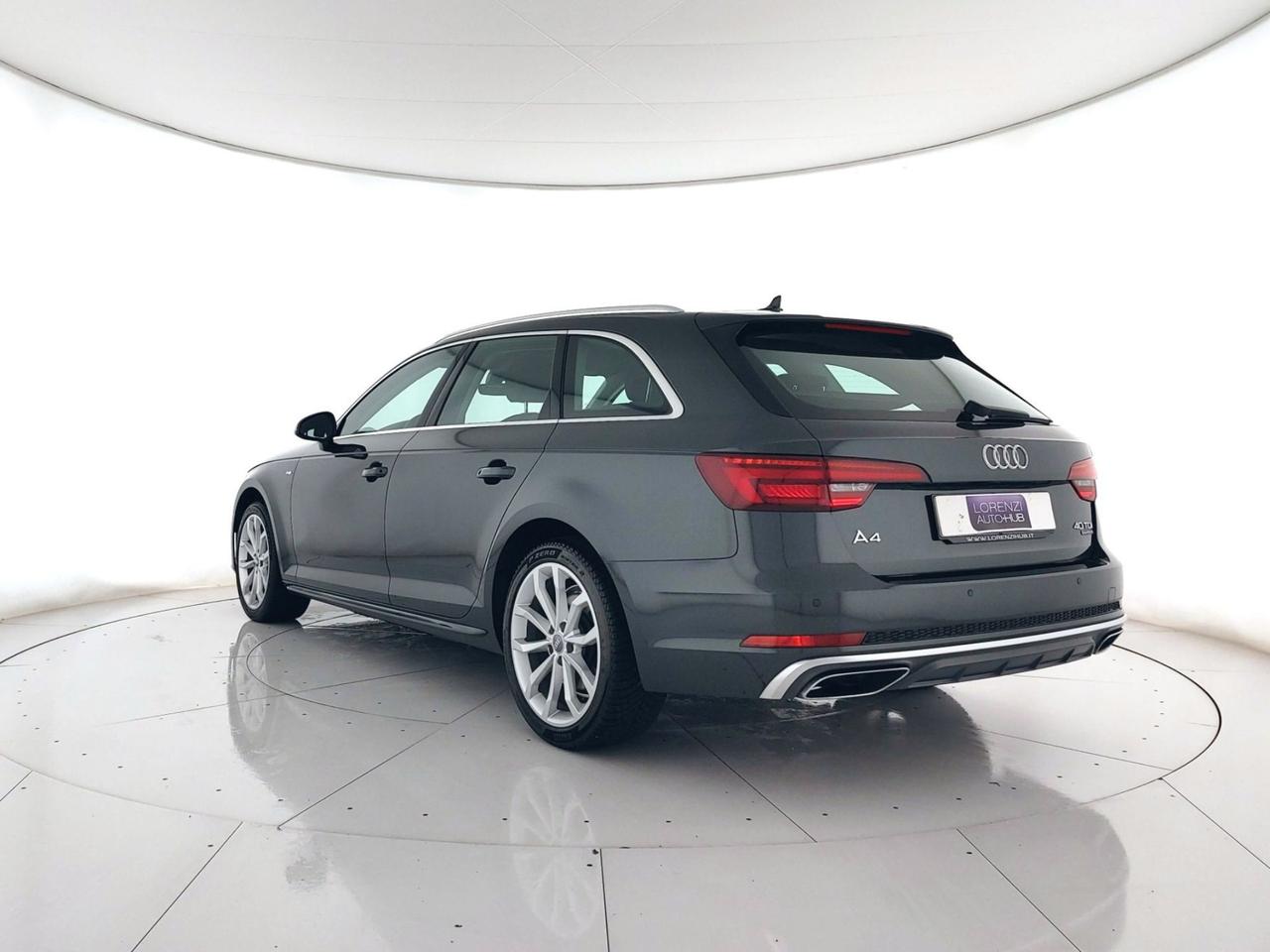 AUDI A4 Avant 40 2.0 tdi Sport quattro 190cv S-LINE+FULL LED+C18"