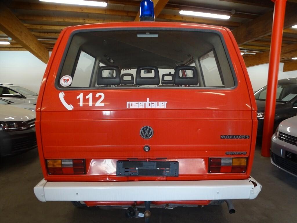VW T3 Multivan 1.9 4x4 marce ridotte blocco differenziale 6 posti ex-vigili del fuoco