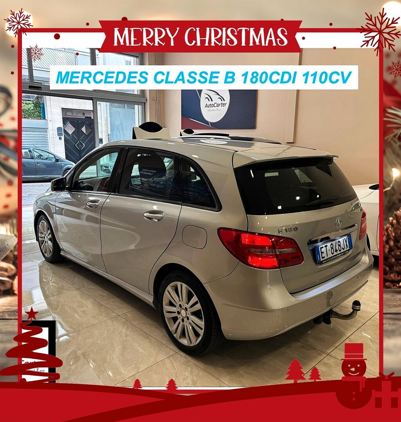 Mercedes CLASSE B 180 110CV *MOTORE MERCEDES*