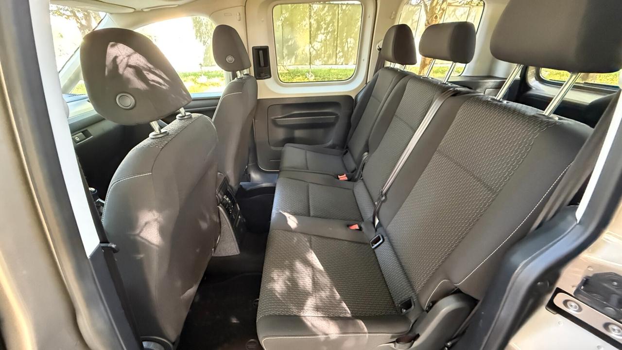 Volkswagen Caddy 1.4 TGI METANO + GANCIO TRAINO REMOVIBILE
