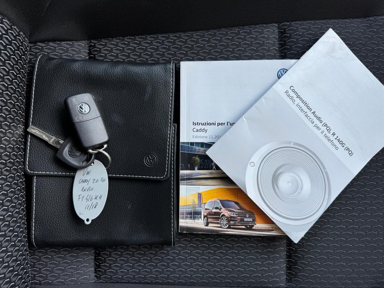 Volkswagen Caddy 2.0 TDI 5P 1Prop GARANZIA 24 MESI