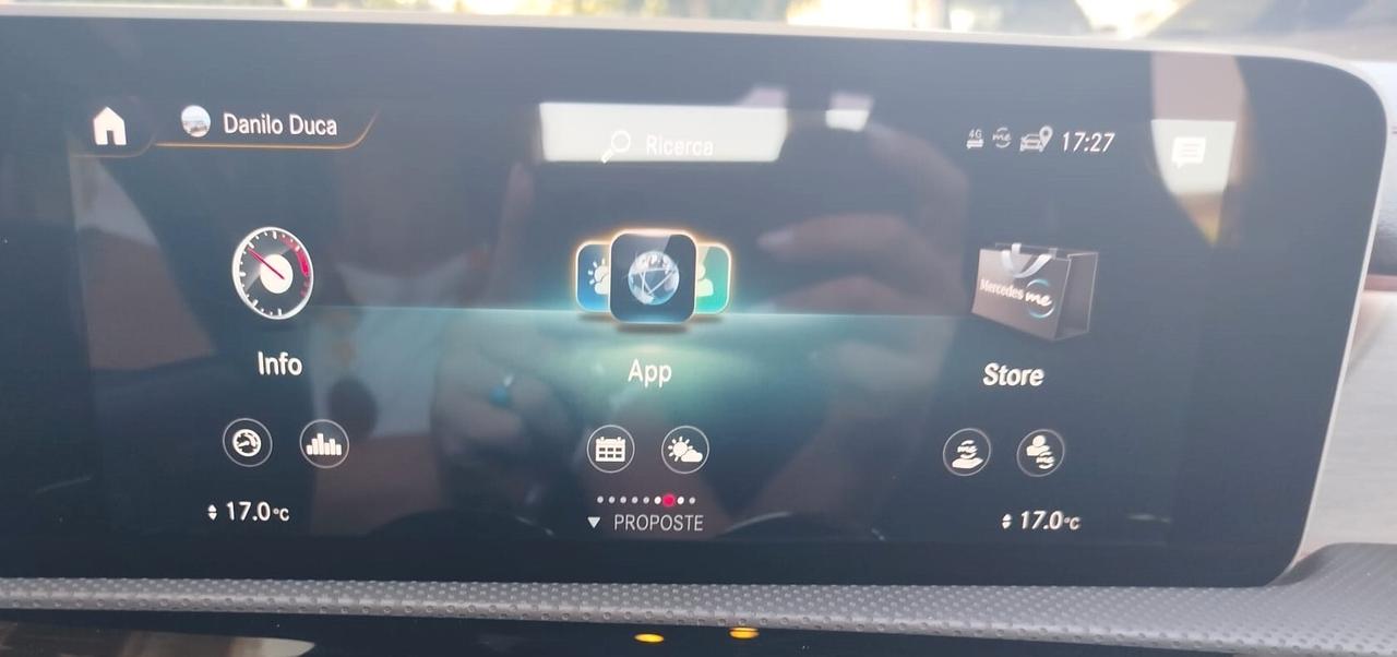 Mercedes-benz CLA Coupe 180 d AMG Premium TETTO 2020 NEO