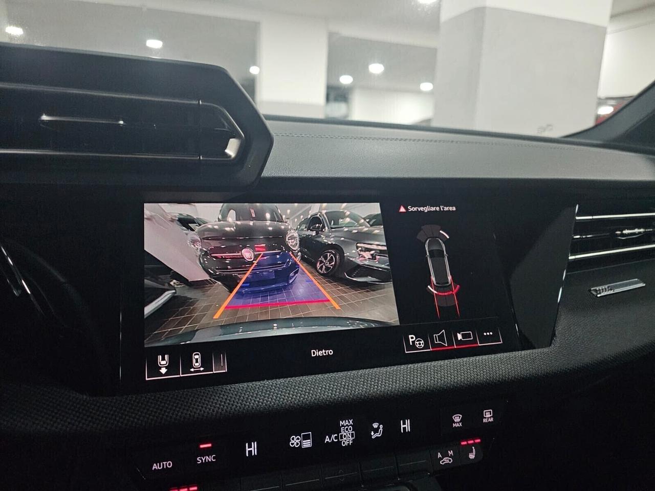 NUOVA AUDI A3 SPORTBACK SPB S-LINE 35TDI 150CV S-TRONIC BLACK -LUCI- SONOS- SEDILI ELETTRICI-RISCALDATI-MASSAGGIANTI
