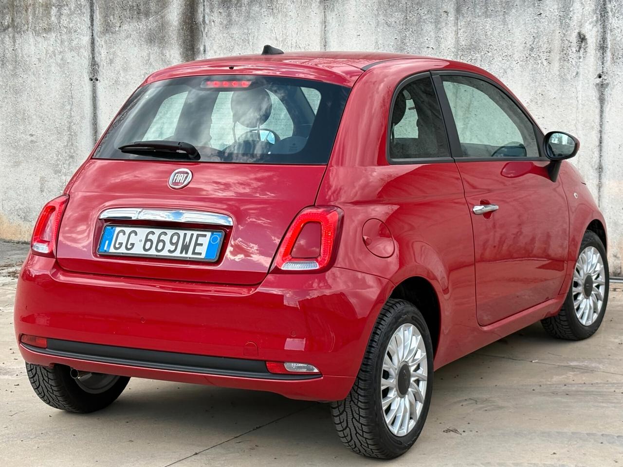 Fiat 500 1.0 benz/ibrida- 28000 km -NAVI-2021
